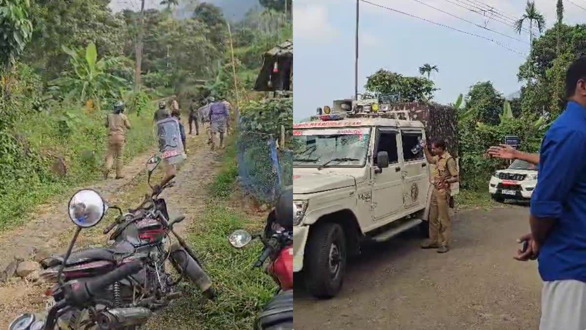 Leopard In Kannur  പുലി ഭീതിയില്‍ കണ്ണൂര്‍  Kannur Leopard Spotted  കുന്നോത്ത്പറമ്പില്‍ പുലി