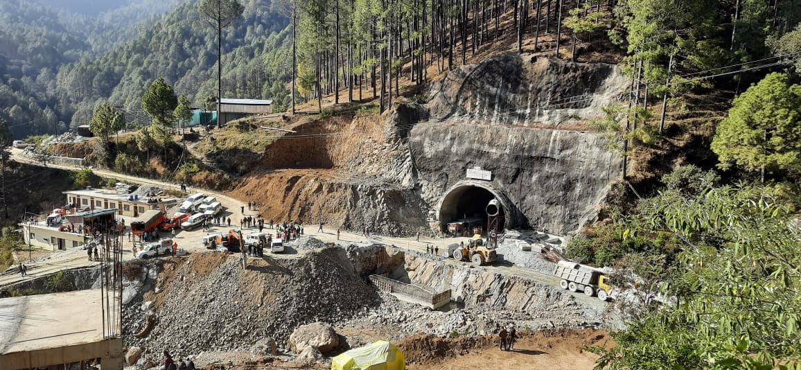 Silkyara Tunnel Collapsed