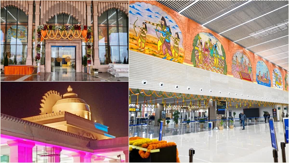 Prime Minister Narendra Modi on Saturday inaugurated the renamed Maharishi Valmiki International Airport here. He was accompanied by Chief Minister Yogi Adityanath.