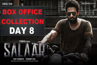 Salaar Part 1 Ceasefire Box office collection day 8: