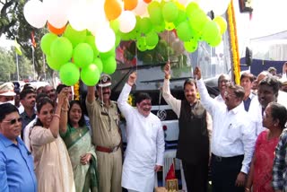 Government Launched 80 New TSRTC Buses