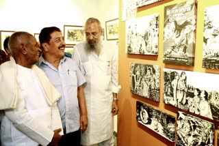 art exhibition of artist maniam and maniam selven in chennai