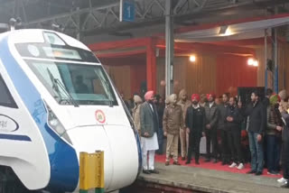 Vande Bharat Express departed from Amritsar to New Delhi, MP Gurjit Aujla thanked PM Modi
