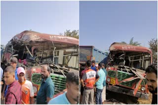 Dumper And  ST Bus Accident