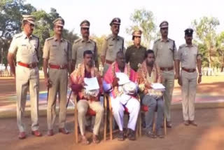 Police personnel and people honored who stopped the parade of naked Dalit women in bangluru