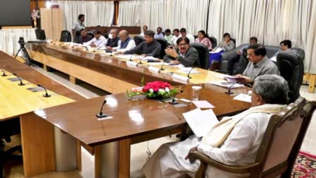 CM Siddaramaiah held a meeting officers