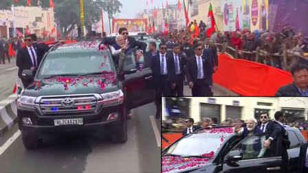 PM Modi arrives in Ayodhya, begins mega road show