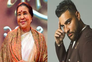 Asha Bhosle  Karan Aujla