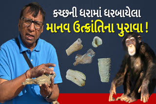 કચ્છમાં મળ્યા 10.5 મિલિયન વર્ષ જૂના વાનરના જીવાશ્મિ