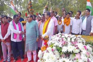 Dharmendra pradhan visited kudopali