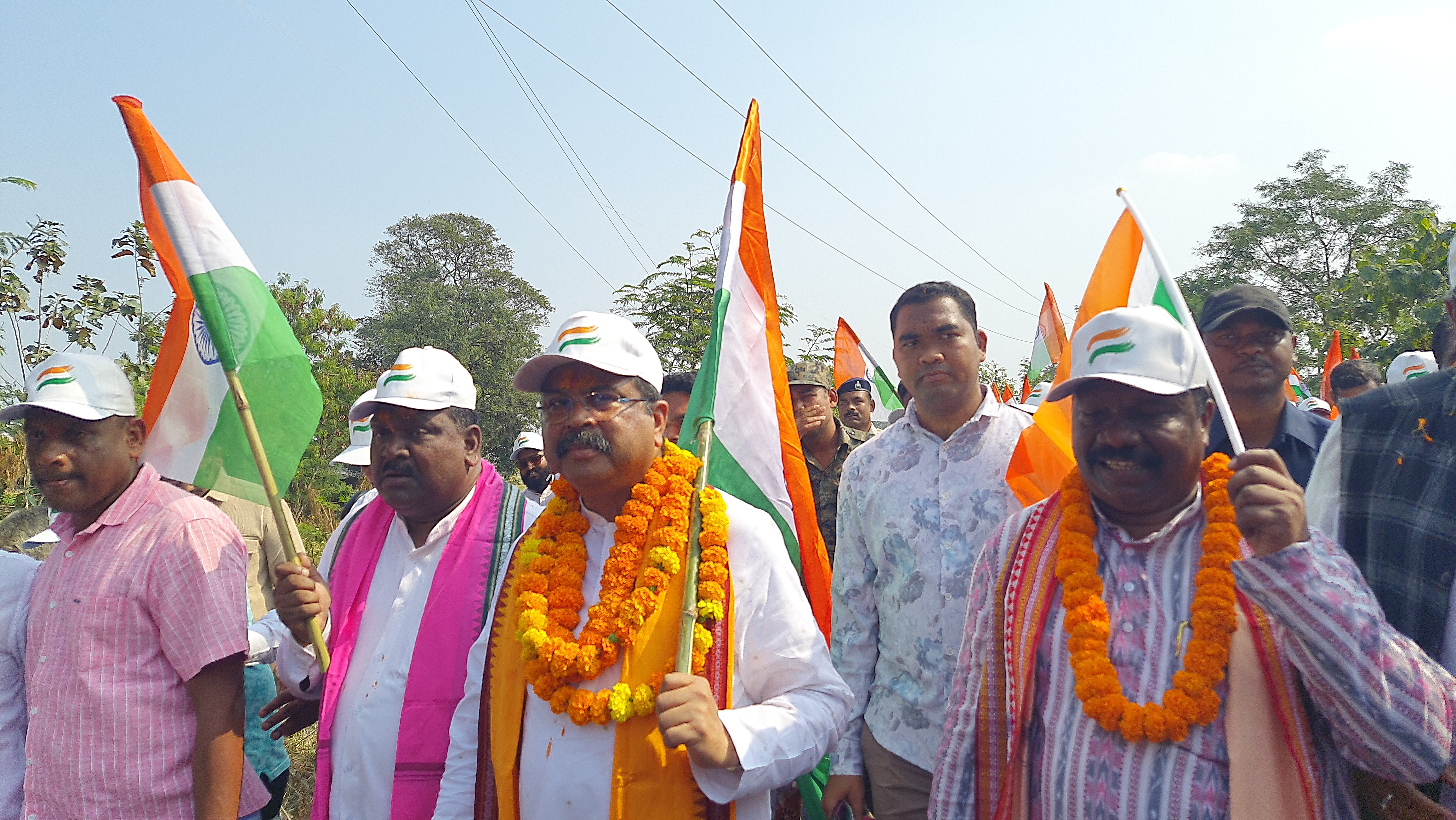 Dharmendra pradhan visited kudopali