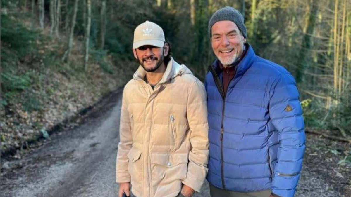 South Indian actor Mahesh Babu shared photos from his trekking expedition in the Black Forest, showcasing his adventurous side. The photos, posted on social media, showcase Babu's enthusiasm for nature and adventure, surrounded by towering trees and traversing the picturesque terrain.