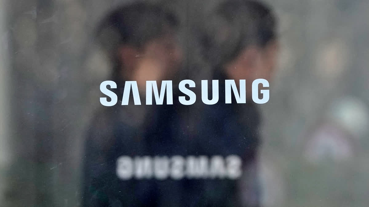 Samsung Electronics on Wednesday reported an annual 34% decline in operating profit for the last quarter as sluggish demands for its TVs and other consumer electronics products offset hard-won gains from a slowly recovering computer chip market.