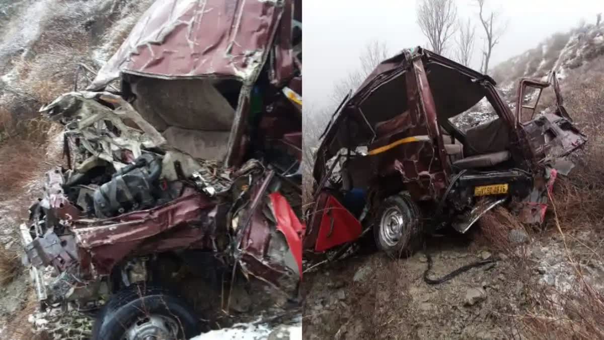 Seven dead and seven injured in road accident in Baramulla