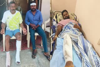 Arrest of the accused  land dispute  Fatal assault on a man  ಜಮೀನಿನ ವಿವಾದ  ವ್ಯಕ್ತಿಯ ಮೇಲೆ ಮಾರಣಾಂತಿಕ ಹಲ್ಲೆ  ಆರೋಪಿಗಳ ಬಂಧನ