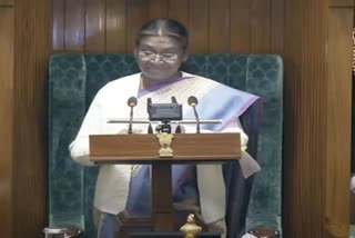 president murmu  Murmu Addresses Parliament  മോദി സര്‍ക്കാരിന്‍റെ വികസങ്ങള്‍  ജമ്മു കശ്‌മീര്‍ പുനഃസംഘടന