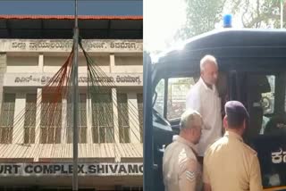 naxal-leader-bg-krishnamurthy-appeared-before-shivamogga-district-court