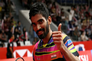 Srikant defeated Wang Tzu Wei of Chinese Taipei by 22-20, 21-19.