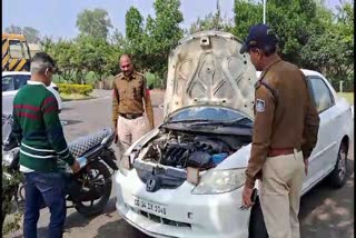 ganja smuggling by car