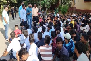 Idupulapaya IIIT students protest