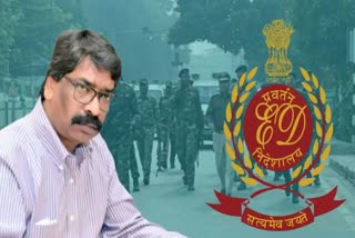 ED arrested CM Hemant Soren in Ranchi