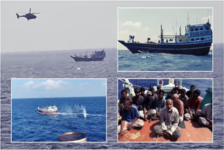 Indian Navy Rescues 19 Pakistani Sailors and Fishing Vessel from Armed Somali Pirates