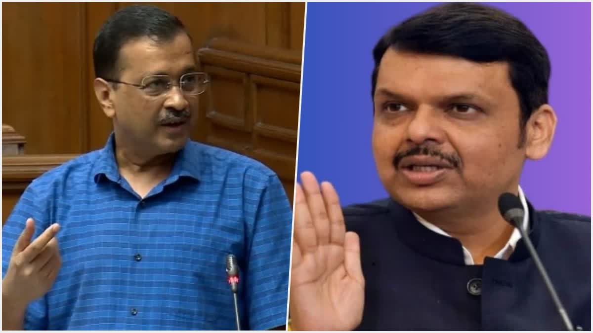 Delhi Assembly Elections 2025 Devendra Fadnavis targets Arvind Kejriwal over yamuna pollution