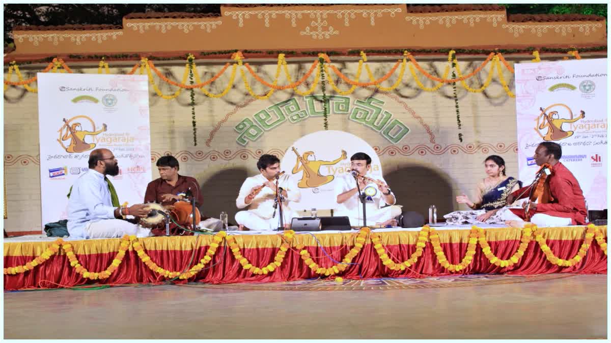 Tyagaraja Aradhana Music Festival 2nd Day