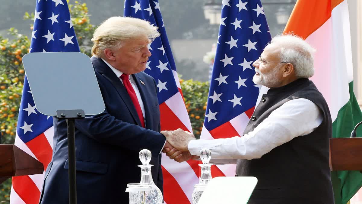 US President Donald Trump and PM Narendra Modi