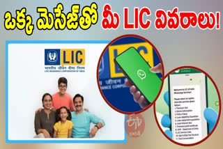 LIC Policy Details through WhatsApp