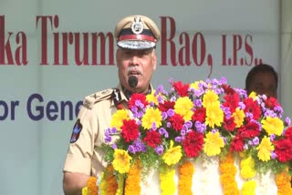 Farewell Parade For Retirement Of DGP Dwaraka Tirumala Rao