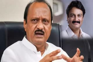 Ajit Pawar and Nitin Patil