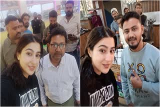 Bollywood actress Sara Ali Khan stopped at Dhaba in Khunti