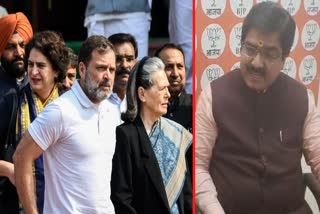 congress vs bjp on sonia remark