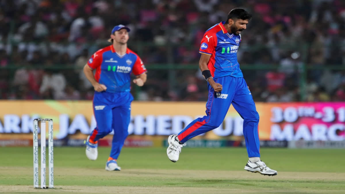 Khaleel Ahmed dismissed Ruturaj Gaikwad.