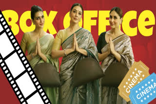 The second day of Crew, which stars Kareena Kapoor Khan, Kriti Sanon, and Tabu, has shown a strong success at the box office, continuing to build upon its first day's performance. Sacnilk predicts that the movie will earn about 10 crore on its second day of release, for a strong total of 19.25 crore in just two days.