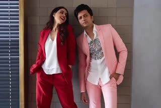 Genelia d'souza and Riteish Deshmukh