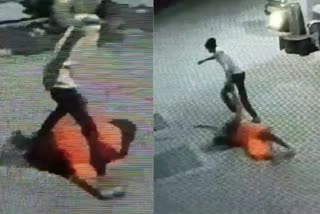 Drunk Men Brutally Beat Up Monk  Gangiri  utharpradesh  Rajesh and his brother Gabis