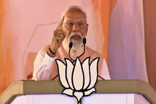 Prime Minister Narendra Modi said on Sunday that the 2024 Lok Sabha election is not just for making a government but to make 'Viksit Bharat'. He asserted that India would become the third-largest economy, poverty to be eradicated, middle class would provide strength to the country.