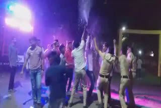 Police Dance On DJ