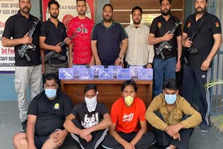 Interstate racket of illegal arms smuggling busted, four persons arrested