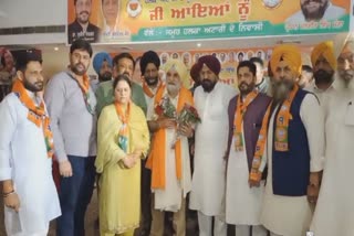 BJP leader Taranjit Singh Sandhu met the people