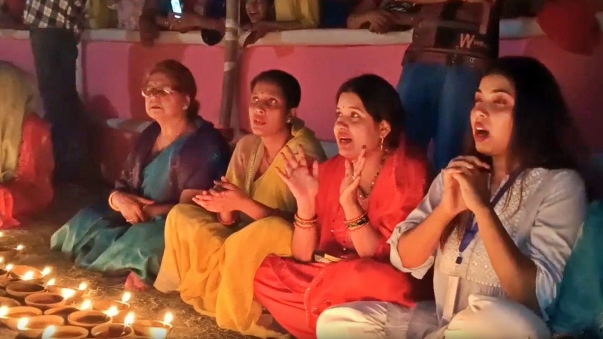 5 लाख दीपक से रामजी की आरती