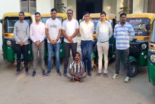 બનાસકાંઠા એલસીબીની ટીમે રીક્ષા ચોર ઝડપી