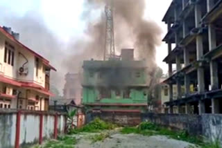 Fire in Guwahati