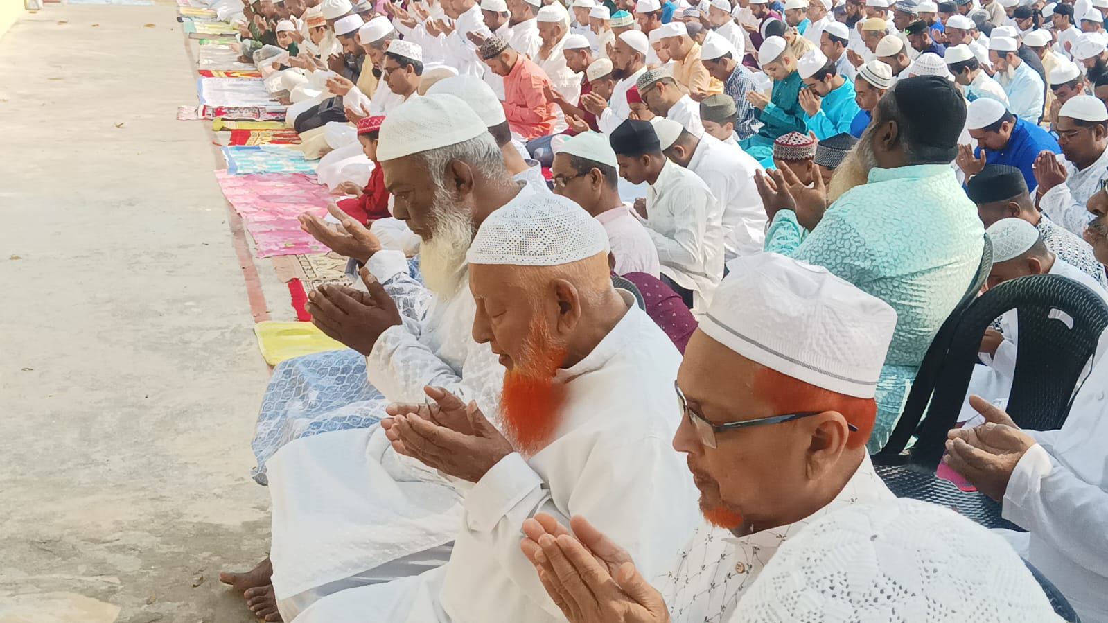 The joyous occasion of Eid al Fitr celebrates with traditional zeal and fervor across Assam