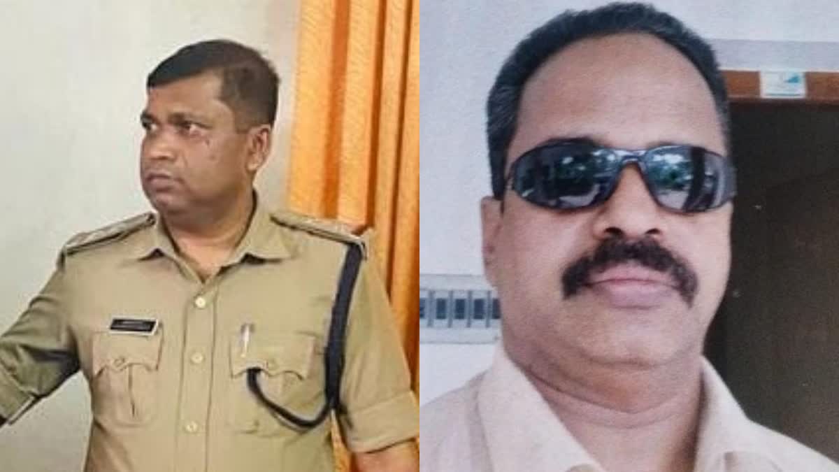 POLICE OFFICERS SUSPENDED  INSPECTOR AND SI SUSPENDED  ക്വാറി ഉടമയിൽ പണം തട്ടി  പോലീസുകാർക്ക് സസ്‌പെൻഷൻ