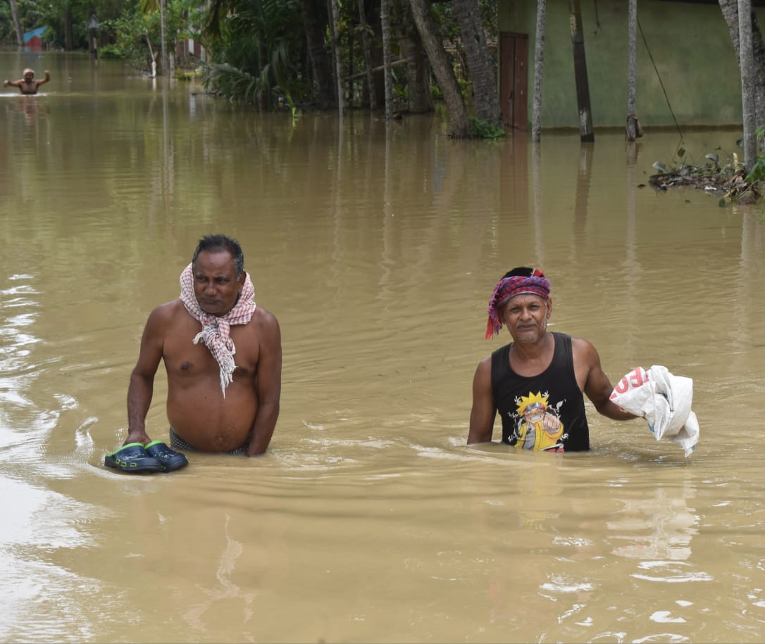 FLOODS IN NAGAON