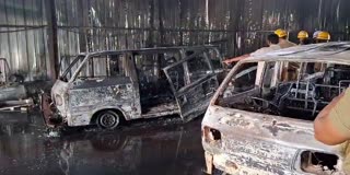 Burnt Cars