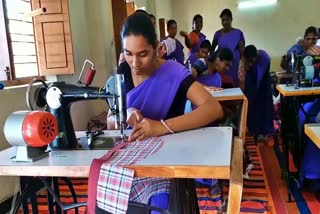 Uniform Stitching Project To Women in Telangana